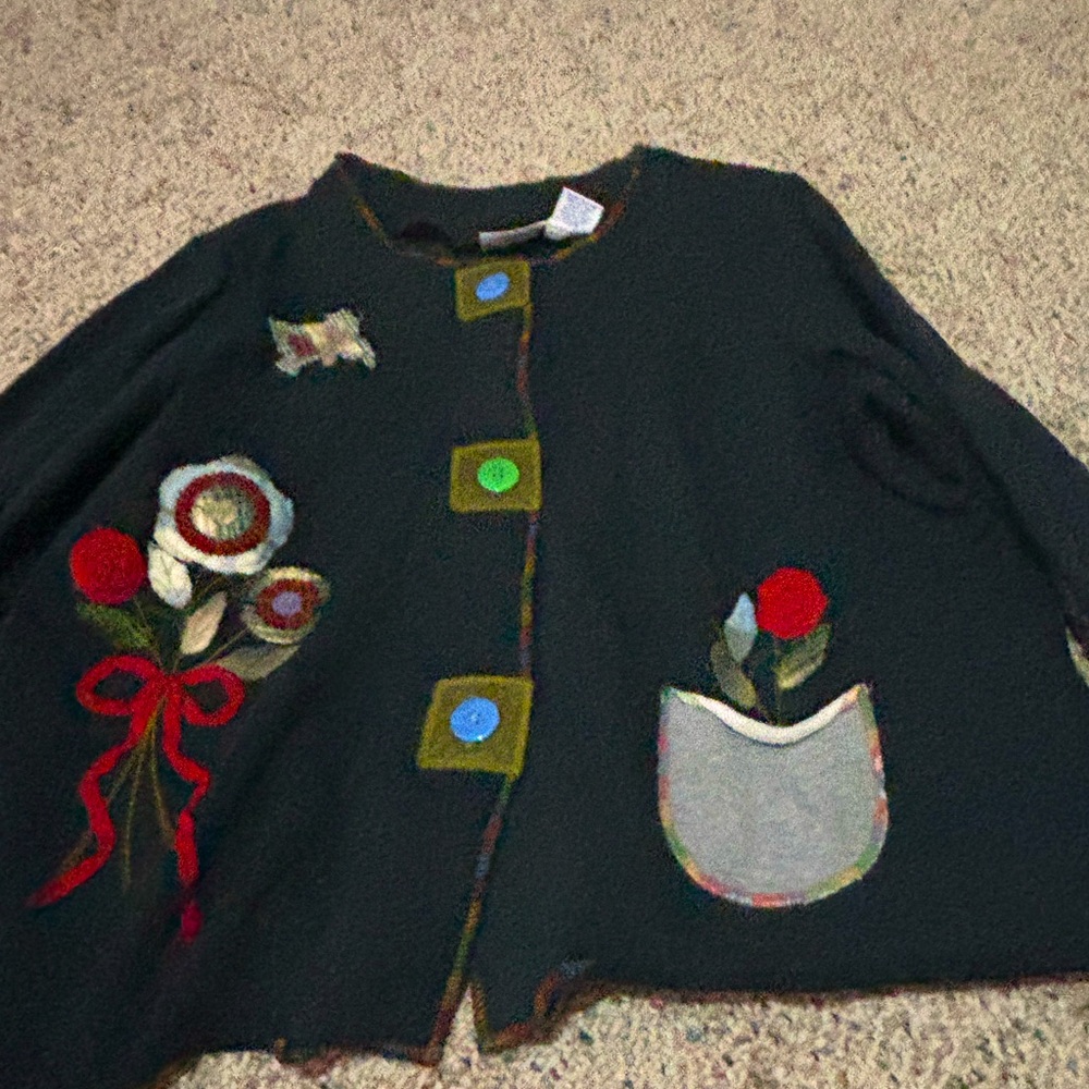Blue cardigan 2xl